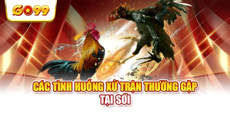 Các tình huống xử trận thường gặp tại sới Các tình huống xử trận thường gặp tại sới